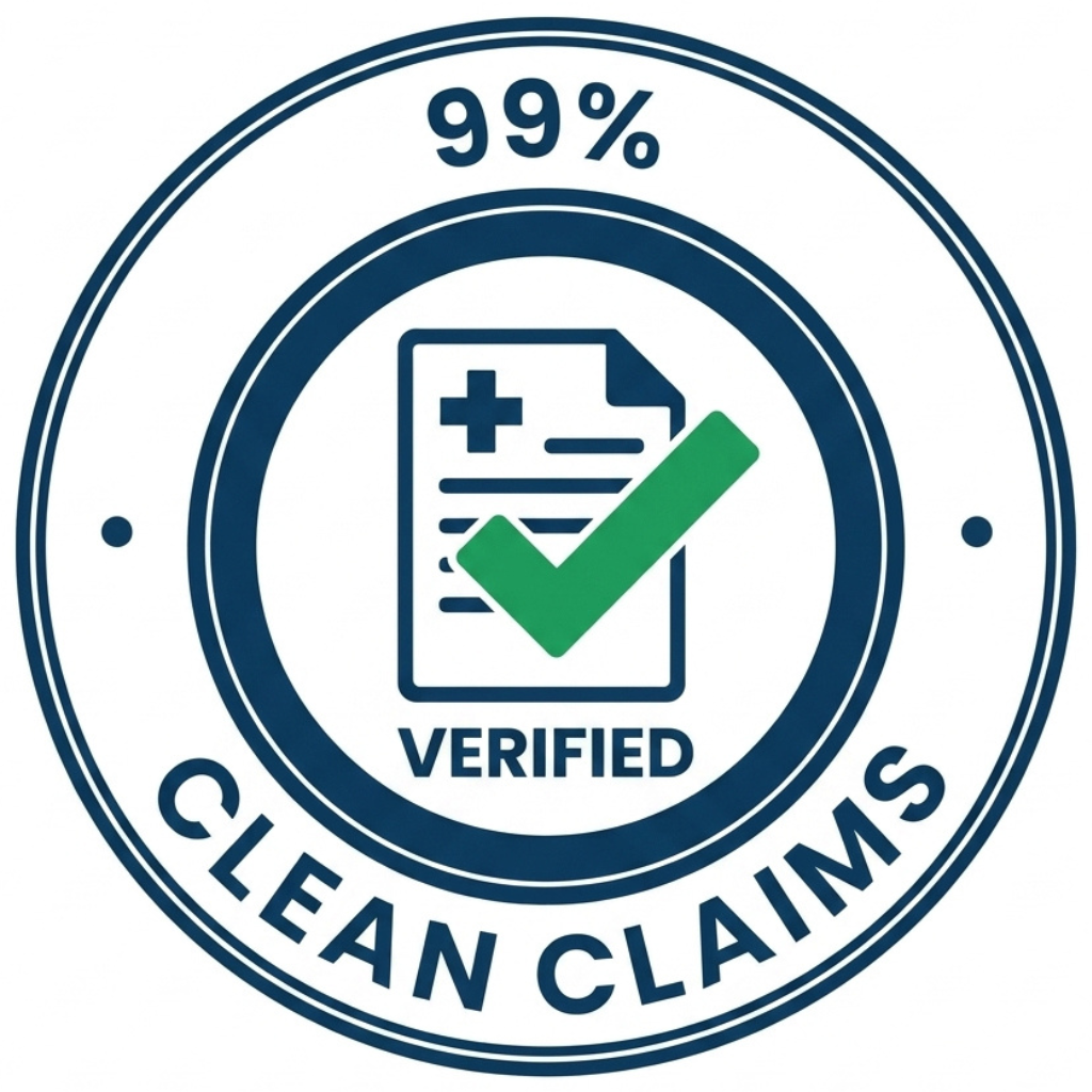 99% Clean Claim Rate